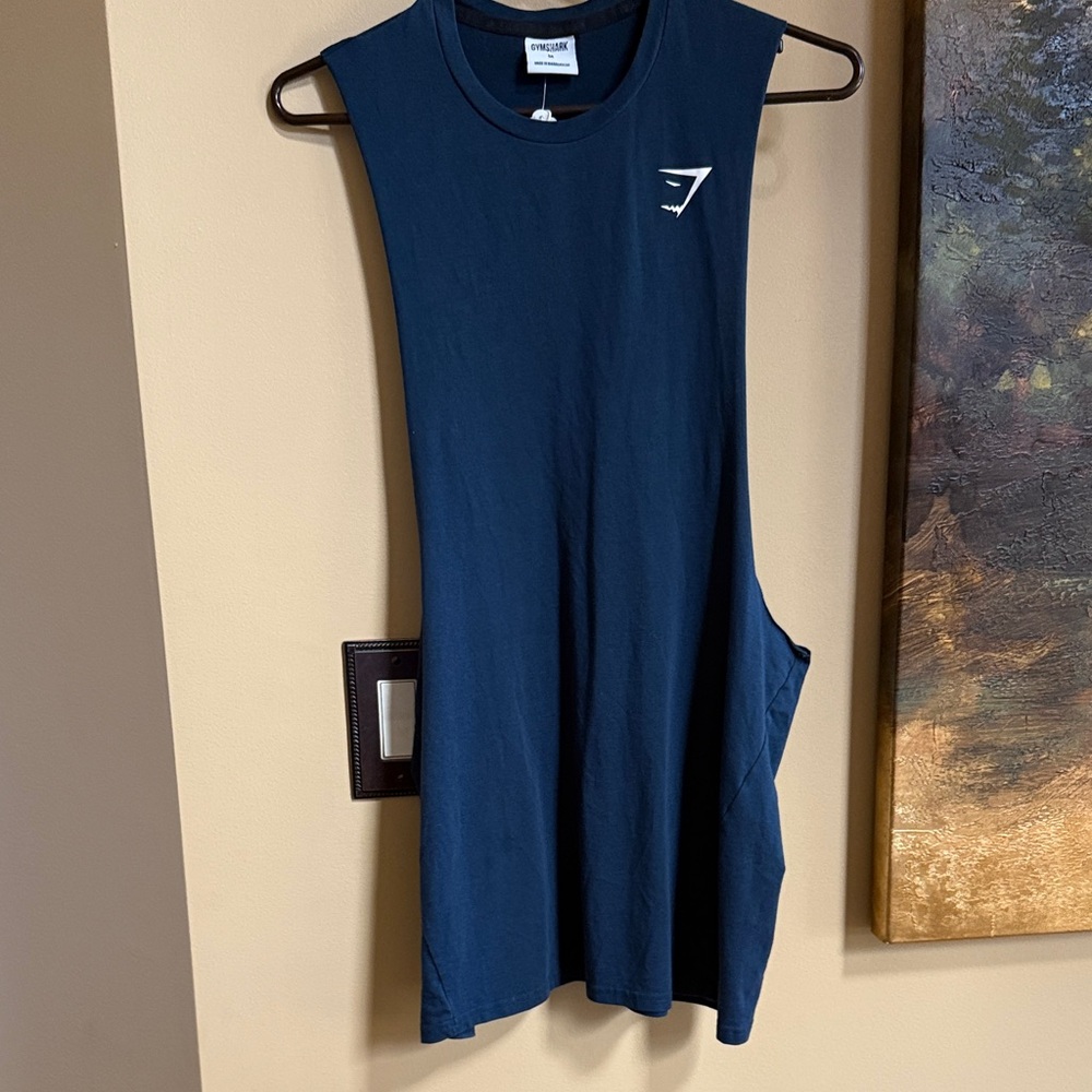 Gymshark Deep Blue Muscle Tank